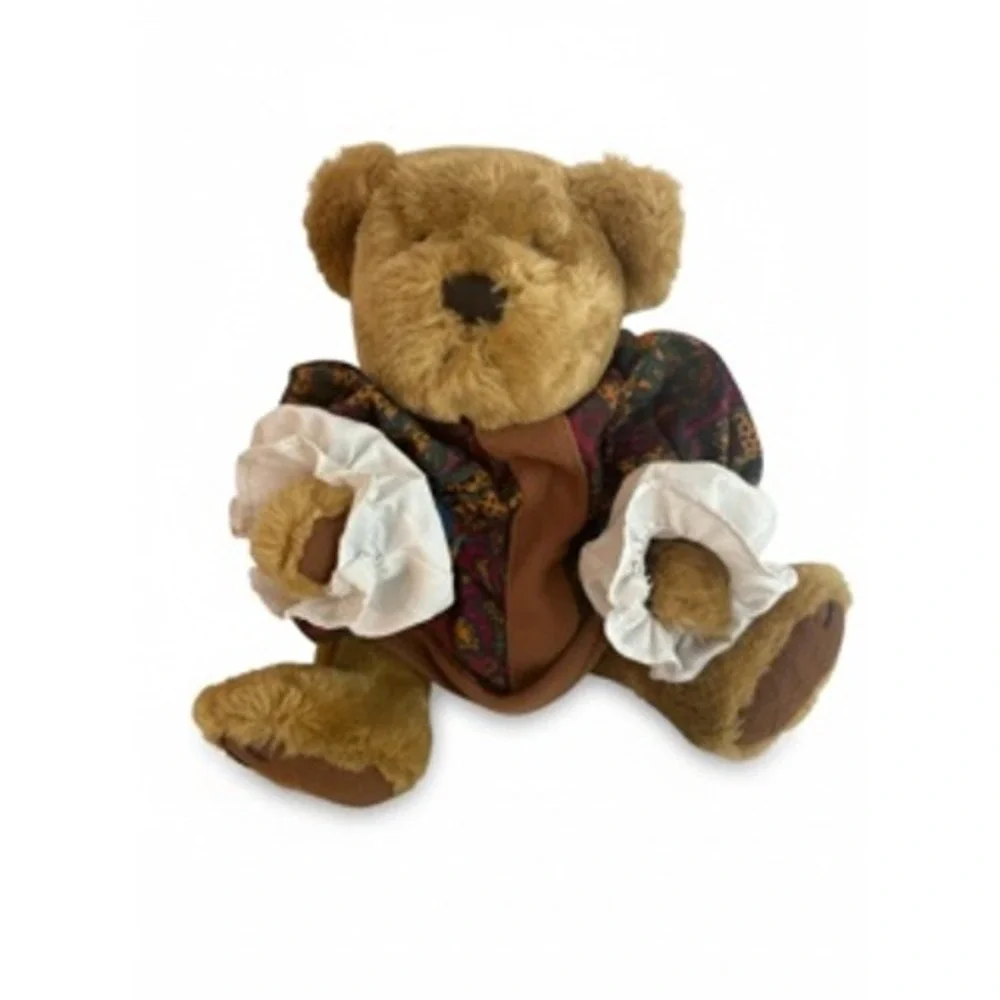 Pickford Bears Ltd Radar The Brass Button Collectables Plush Teddy Bear Paisley